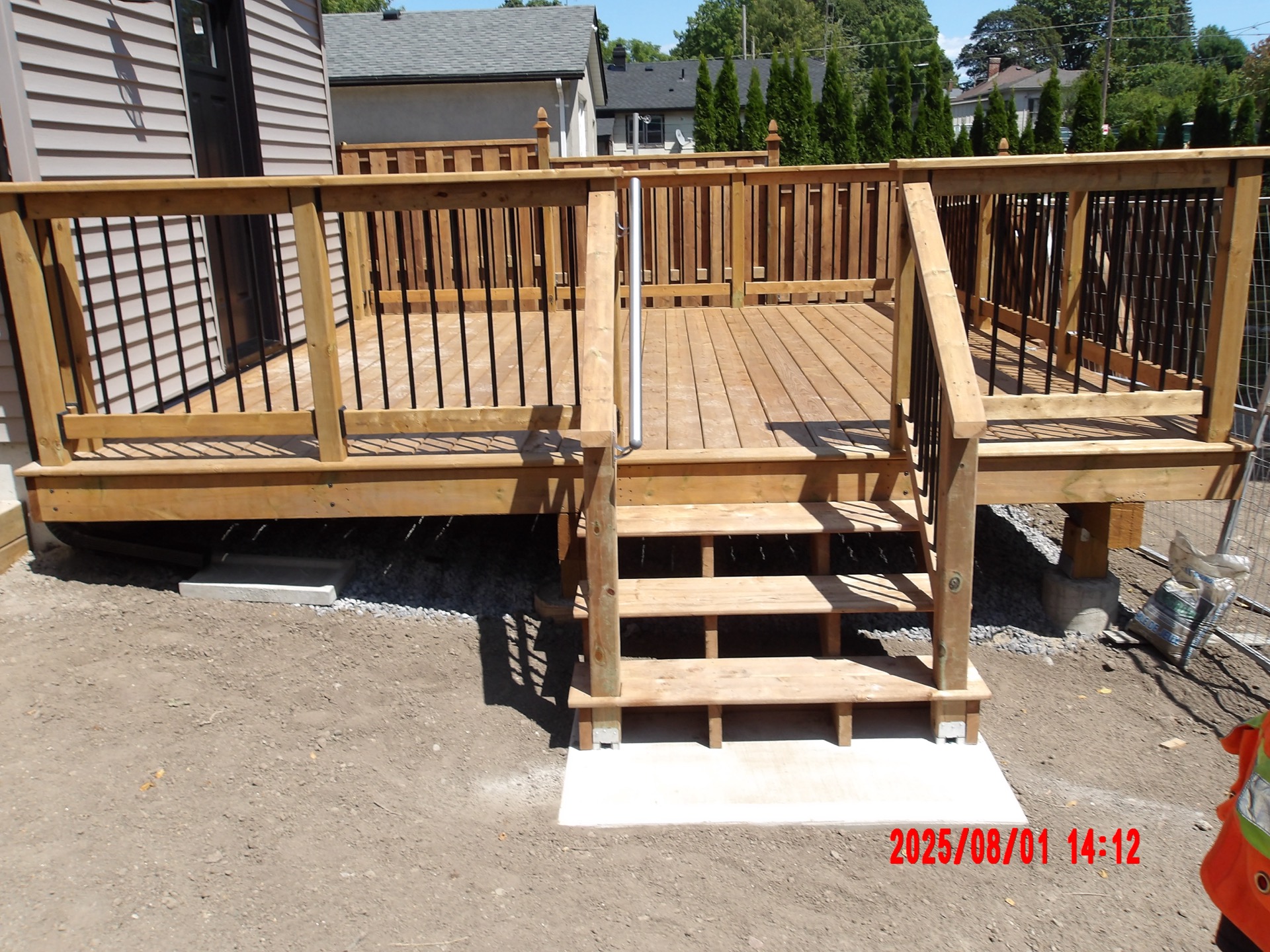 Work in progress in Port Hope